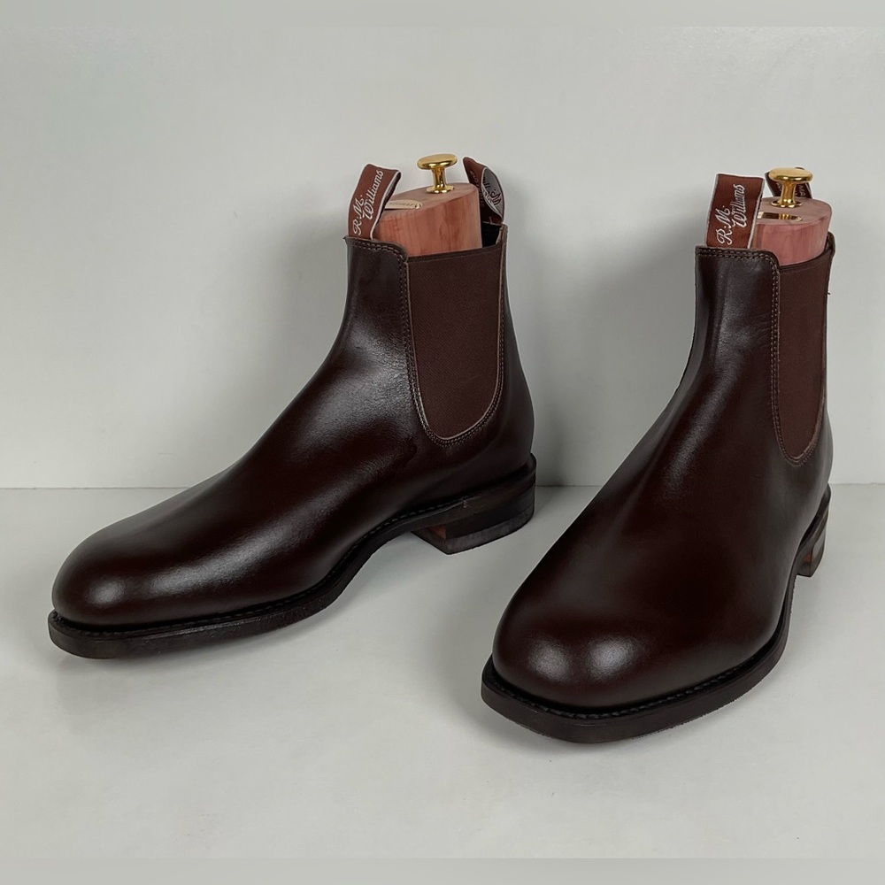 R.M. Williams Craftsman Boot | Chestnut Yearling Leather | Wide | AU 10